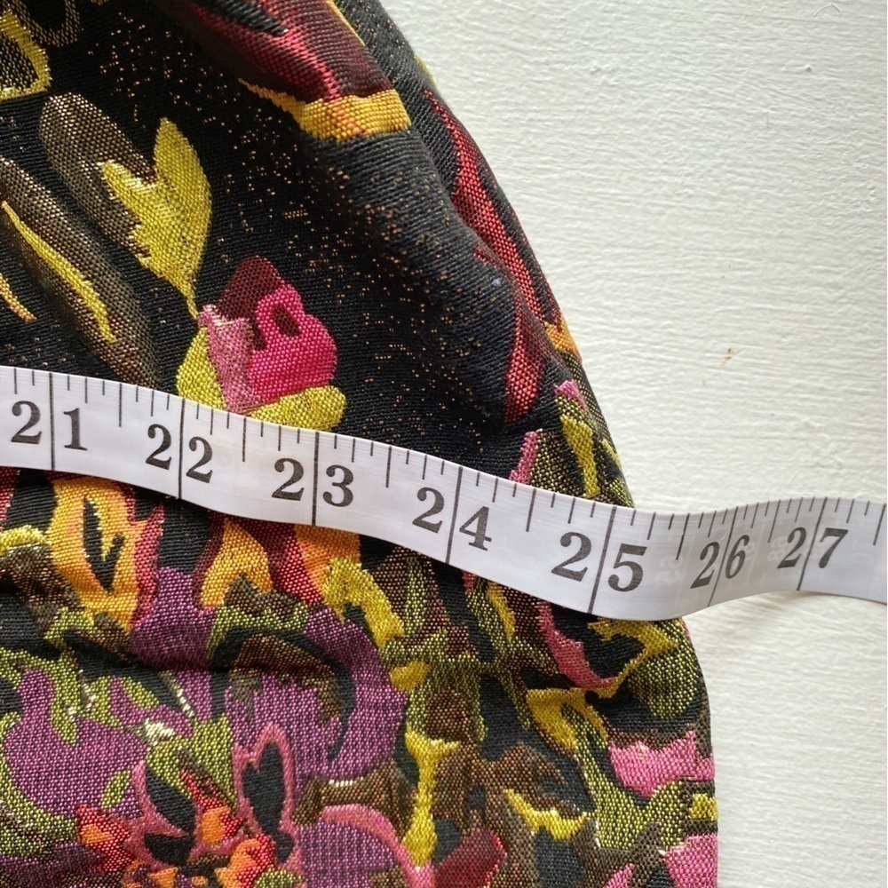 Gianni Bini Brocade floral and metallic dress - Picture 11 of 15